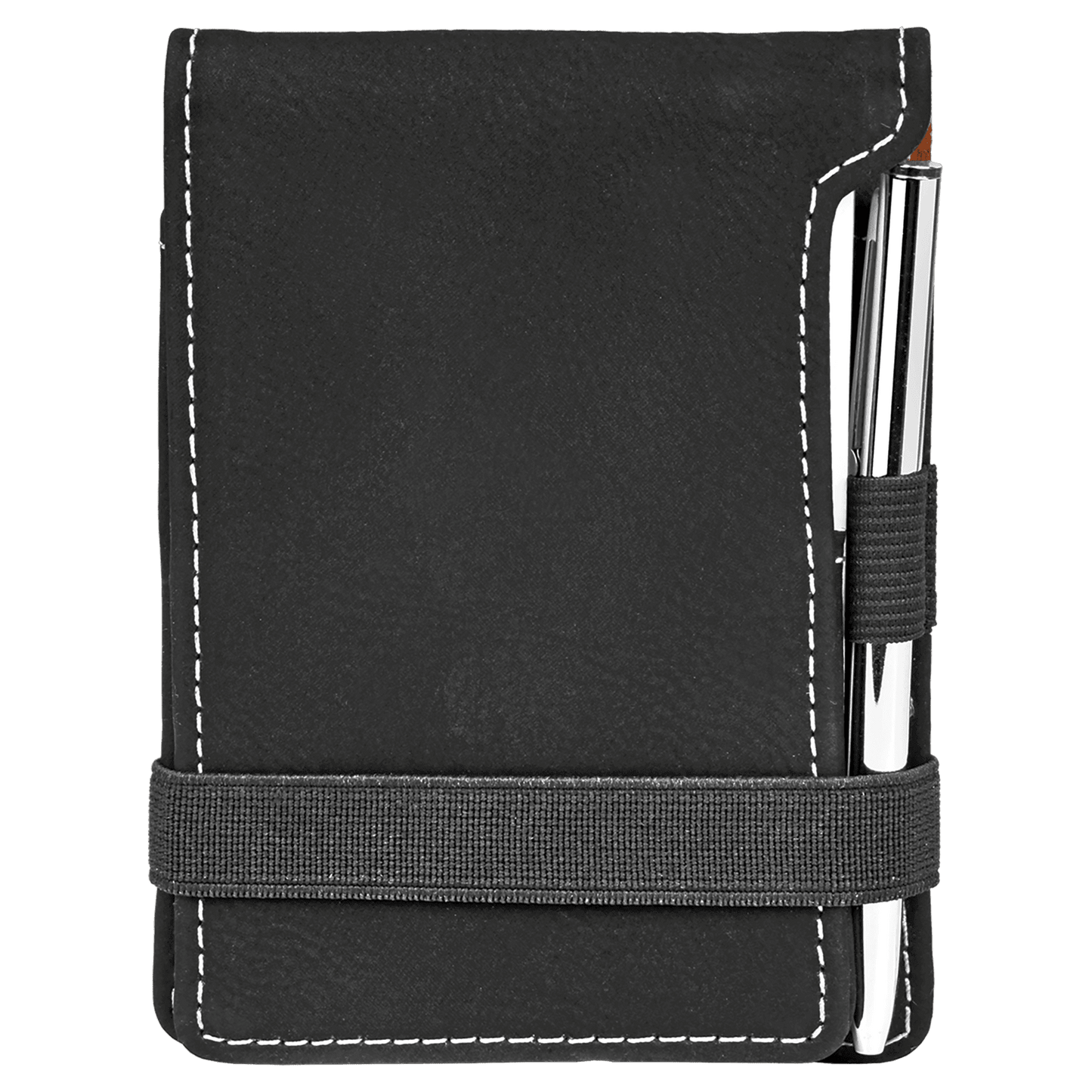 Mini Leatherette Notepad with Pen