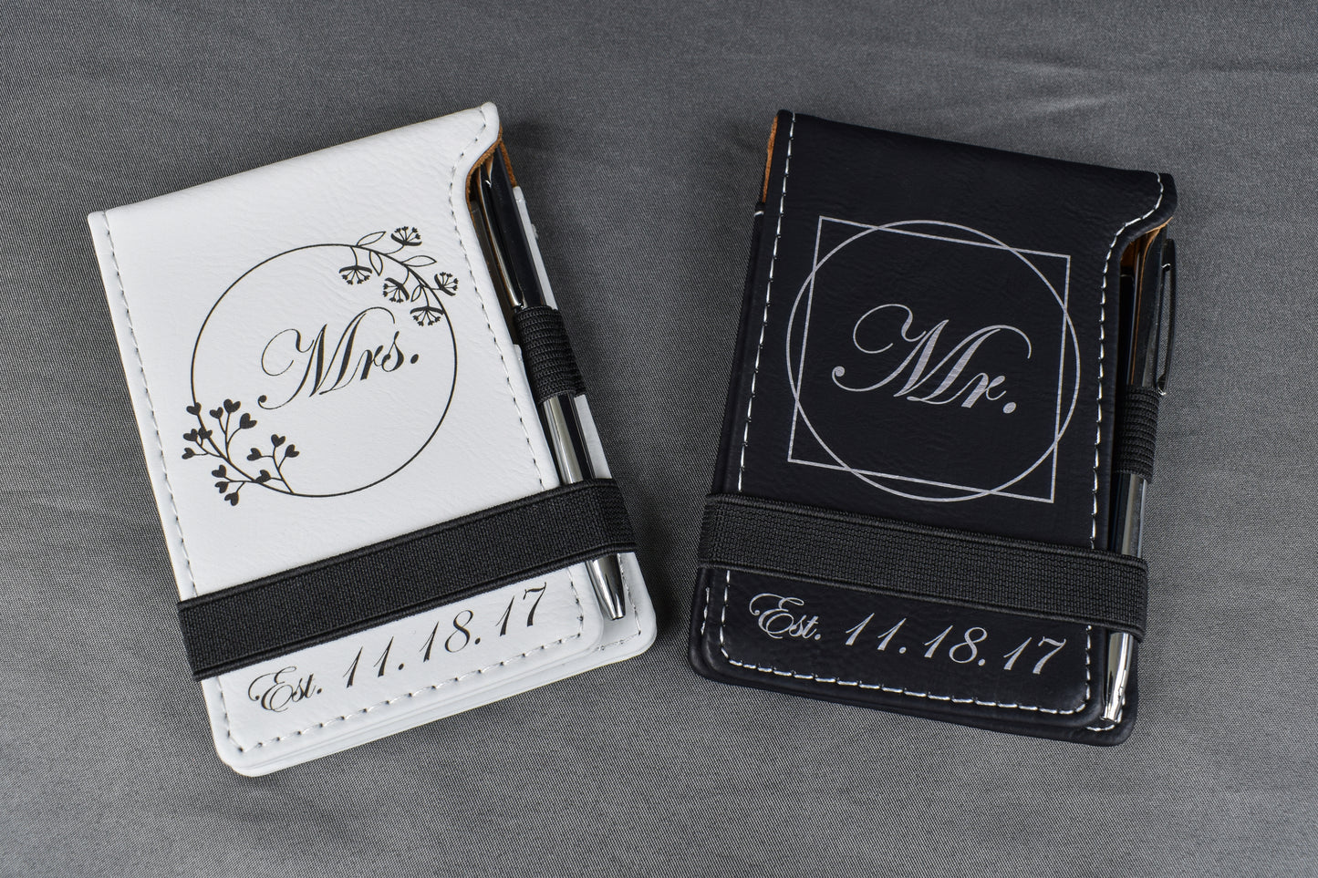 Bride and Groom Mini Vow Notepad