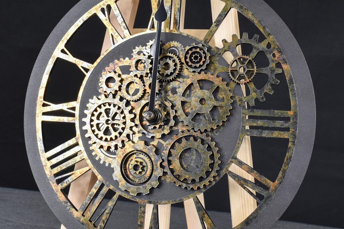 Steampunk Gear Clock