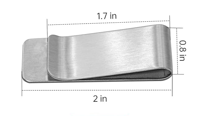 Stainless Steel Money Clip