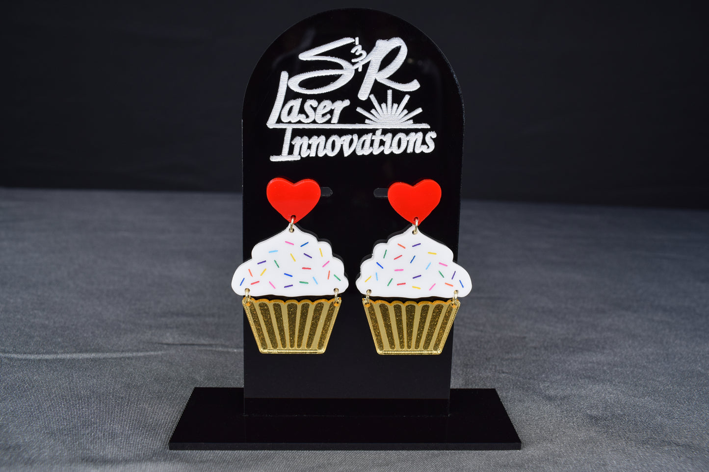 Cupcake Earrings