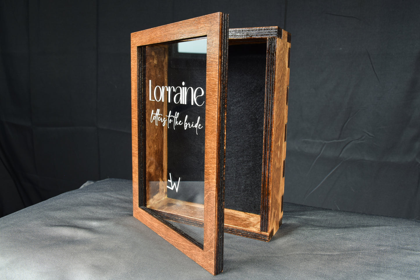 Custom Bridal Letter Box - "For the Bride"