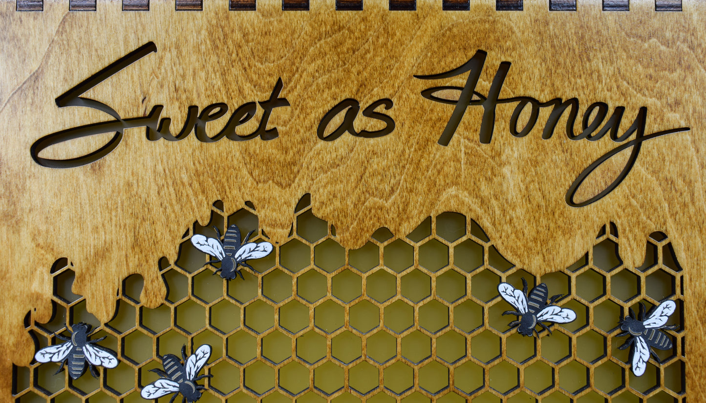 Sweet as Honey Nursery Nightlight Box