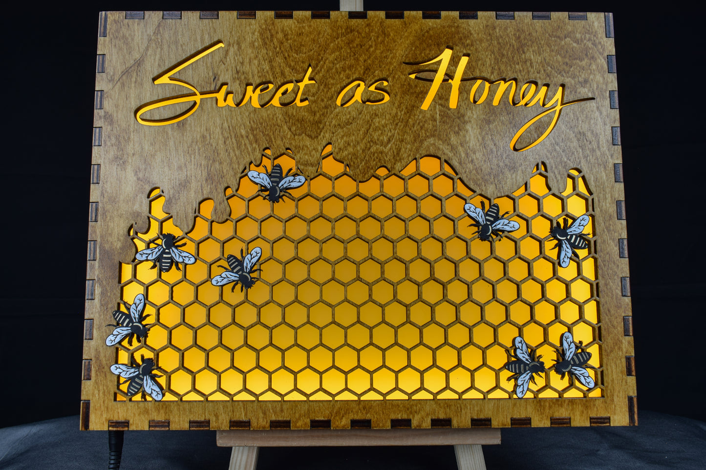 Sweet as Honey Nursery Nightlight Box